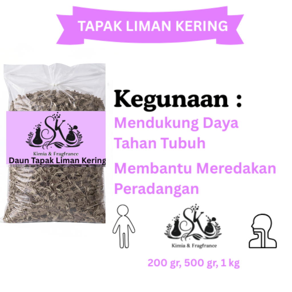 Daun Tapak Liman Kering / Daun Tapak Liman / Tapak Liman Kering