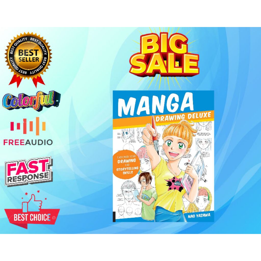 Buku Belajar Menggambar Dari Jepang Manga Duluxe