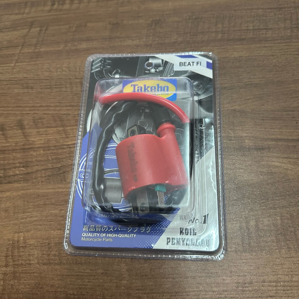 TAKEHO BEAT FI KOIL IGNITION COIL PENYALAAN PENGAPIAN MOTOR CBS POP SPORTY SCOOPY F1 ESP STREET SPAC