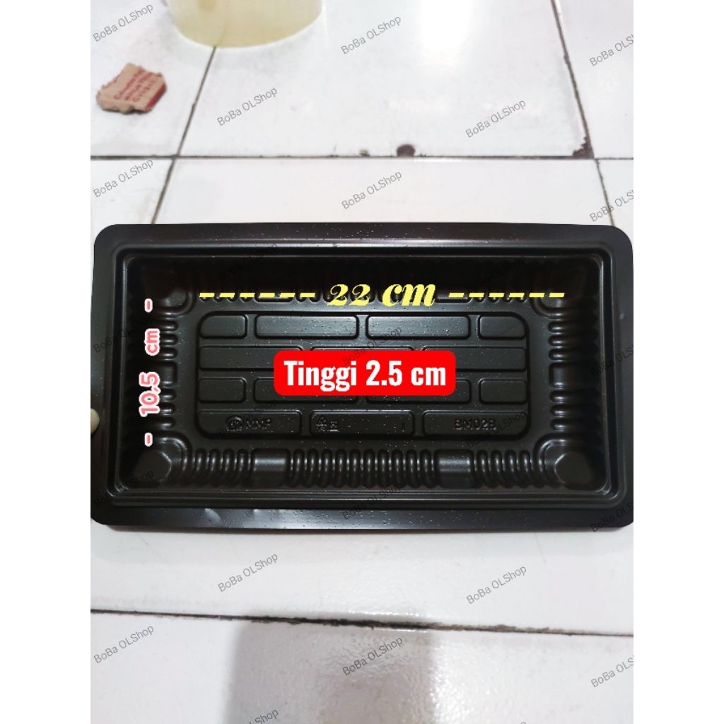 @50Pcs Mika Brownies Medium - Size M Kotak Bolu Brownies M merek MMP Mika Tebal