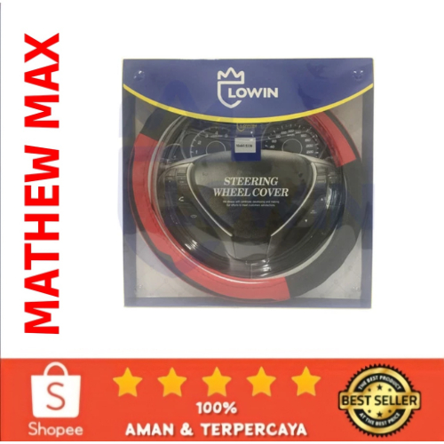 Sarung Stir Mobil Cover Steer LOWIN 5330