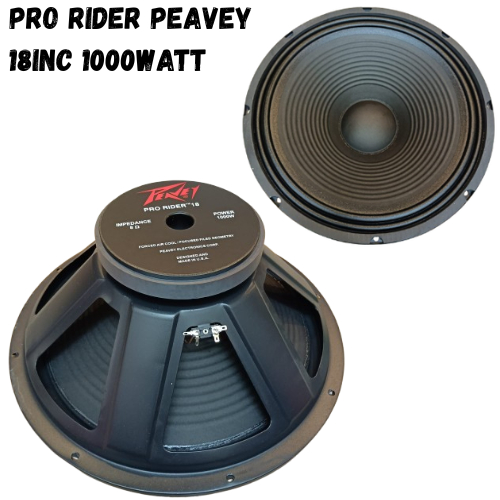 Speaker Komponen Peavey Pro Rider 18 Inch 1000 Watt