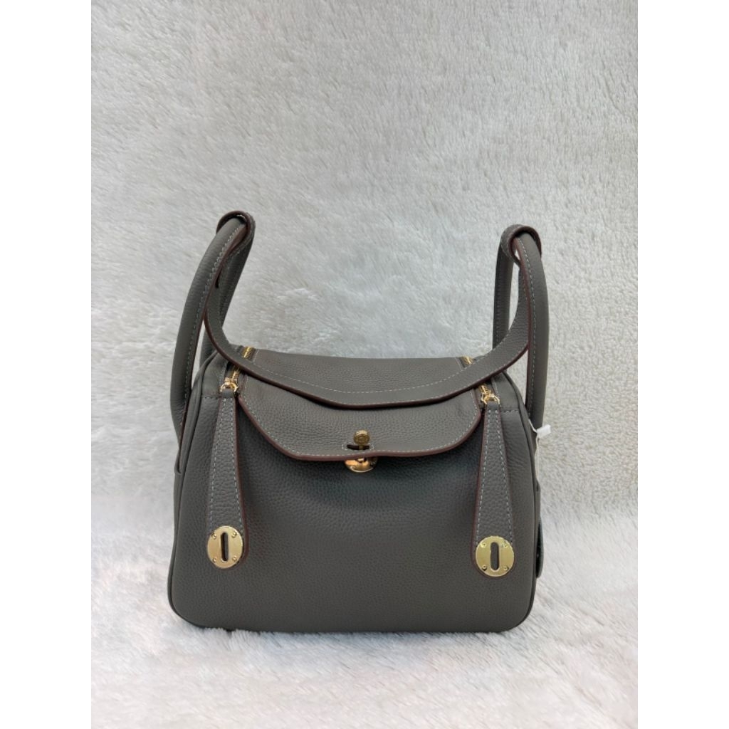 Tas Kulit Asli Wanita Size 26cm – Lindy Style Motif Jeruk VVIP Quality + Free Box