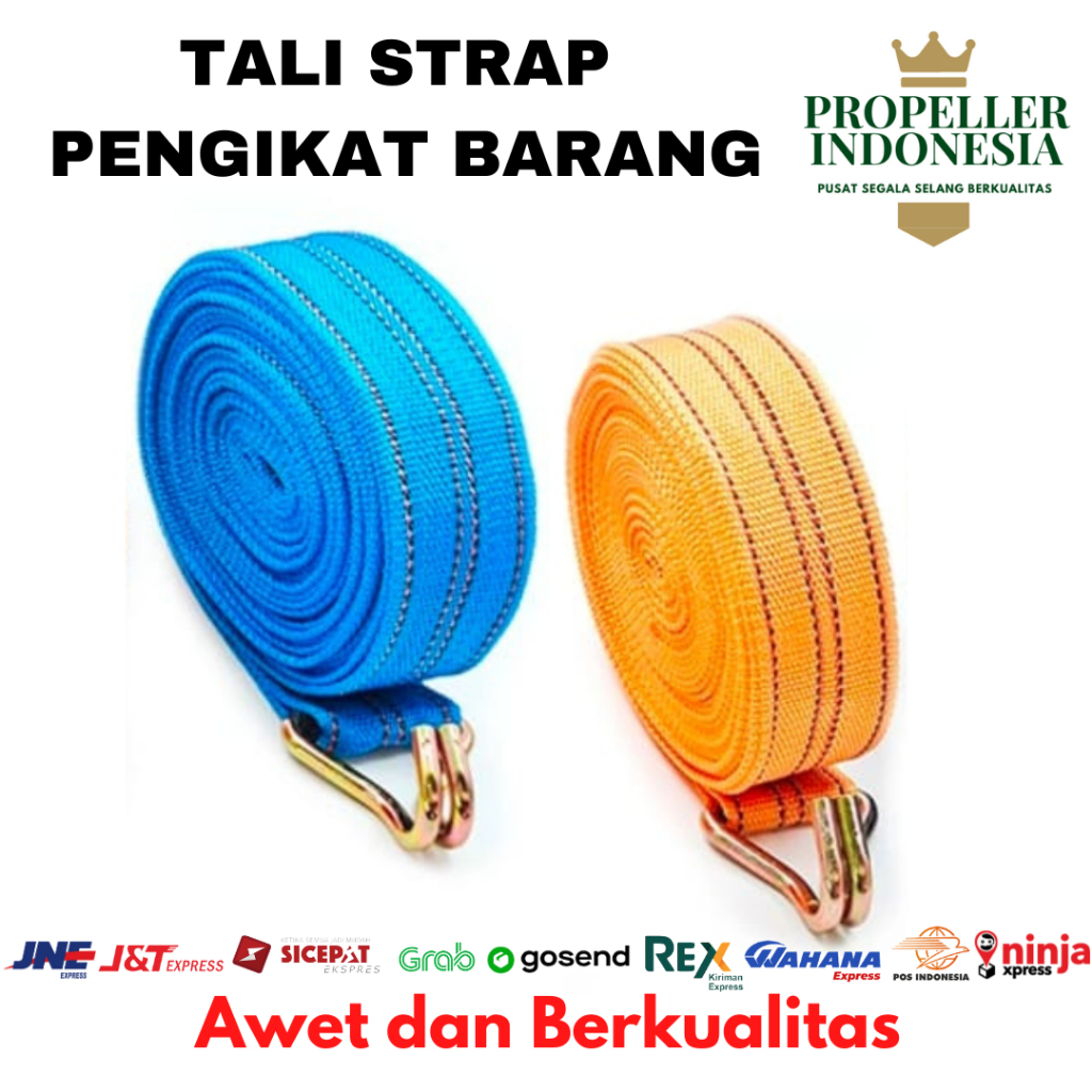 Sabuk Tali Pengikat Barang Mobil Truck Sabuk Pengikat Cargo