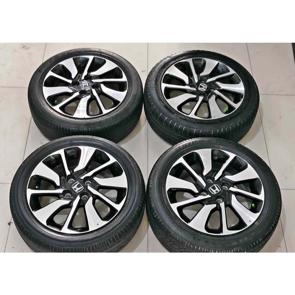 VELG MOBIL ORI STD BRIO RS RING 15 LEBAR 6 LUBANG BAUT PCD 4X100 BAN 185 55 R15 PELEK