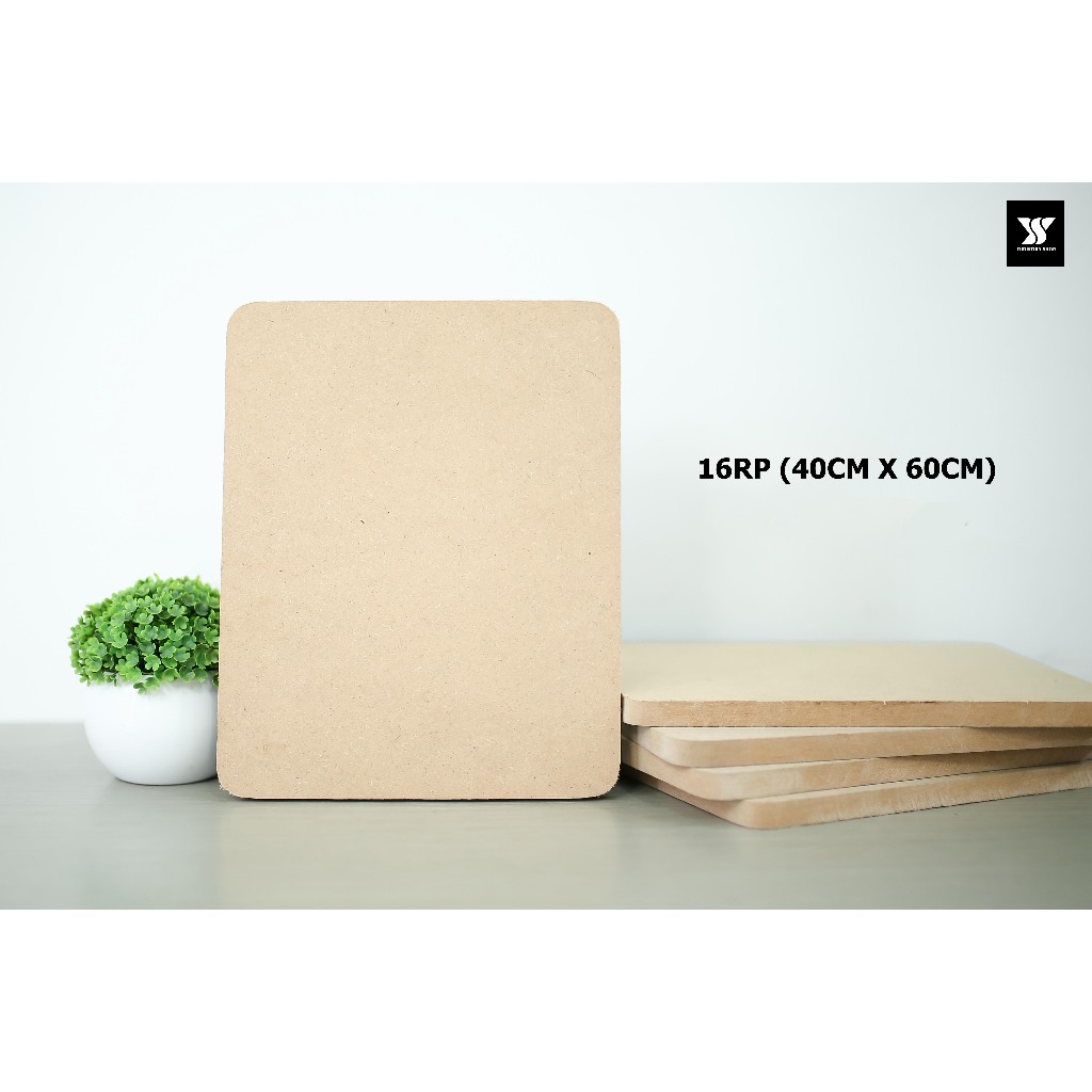 PAPAN MDF/MDF/KAYU/MDF COKLAT 12Mm/ 12Mm/ MDF 16RP/ MDF 40X60 cm