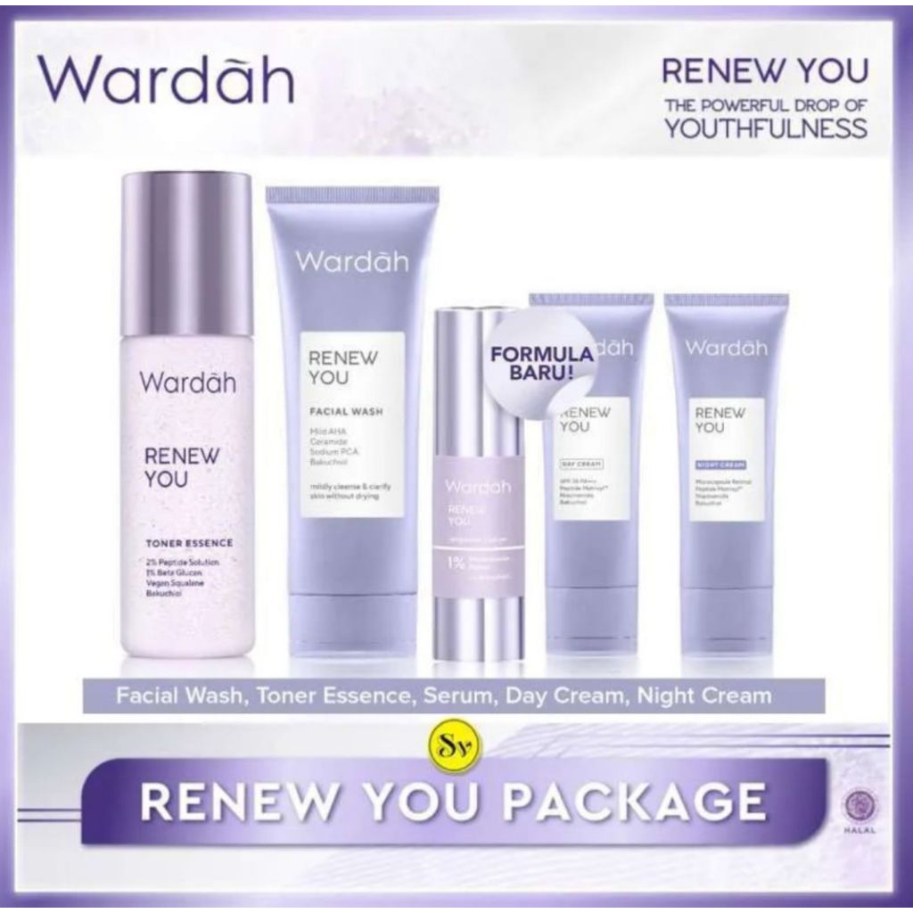 Skincare wardah renew you