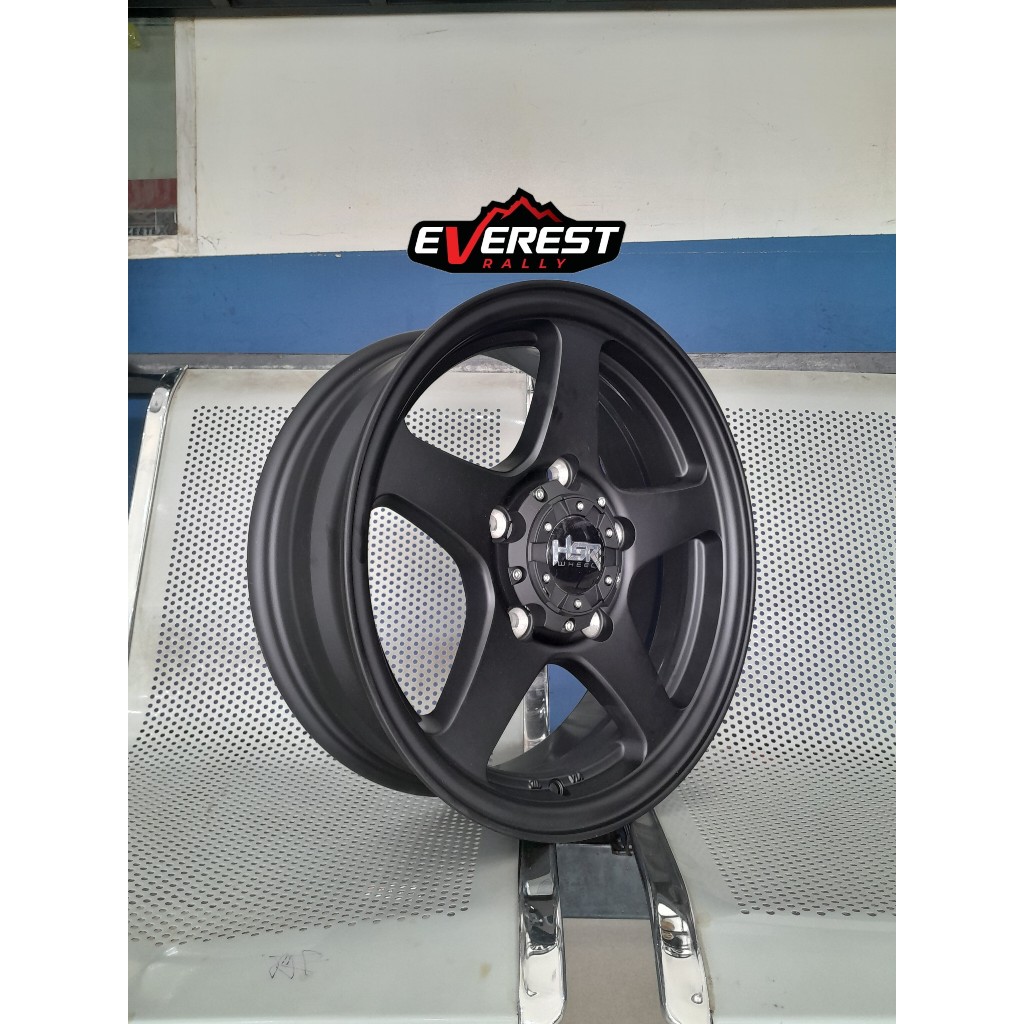 Pelek untuk Mobil Katana Ring 16x5,5 Pcd 5x139.7 Offset 22 Warna Hitam