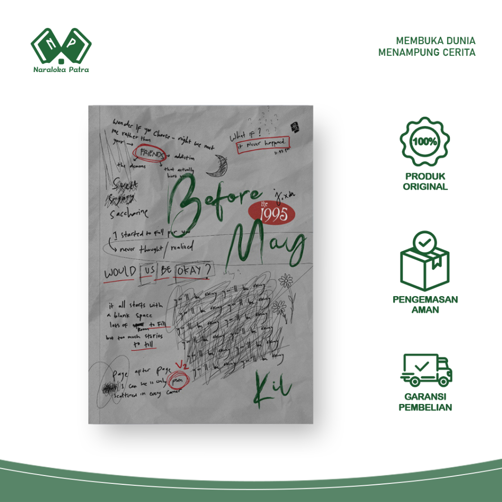 Buku Novel Before May - Kil - Bukune - Gratis Biaya Packing