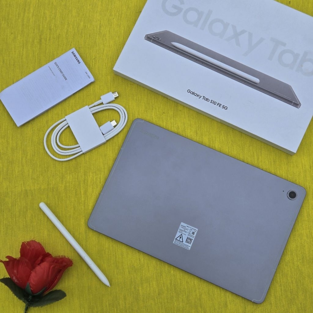 SAMSUNG TAB S10 FE 5G 8/128GB SEIN RESMI INDONESIA  SECOND