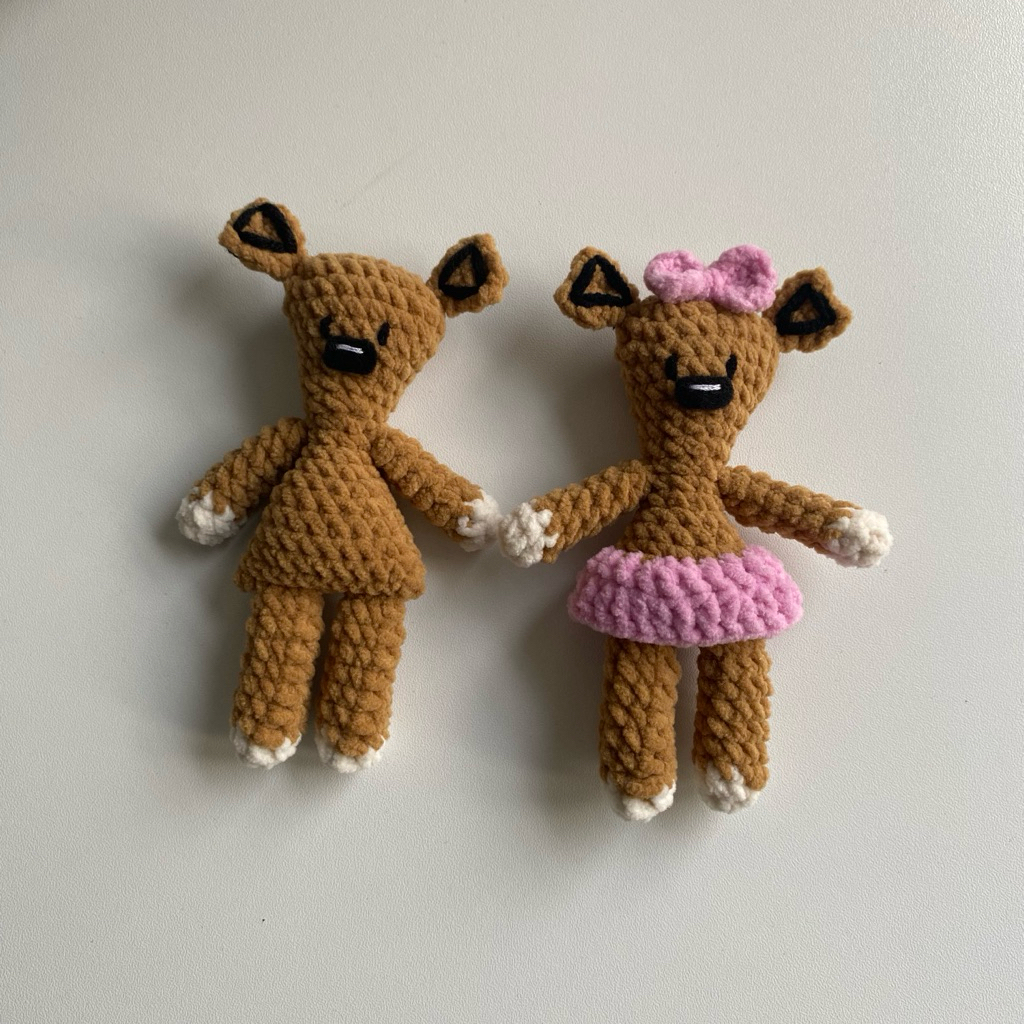 [CRAFTHIC] Boneka Mr. Bean Crochet Keychain || Teddy Bear Crochet || Lottie Bear Crochet || Boneka R