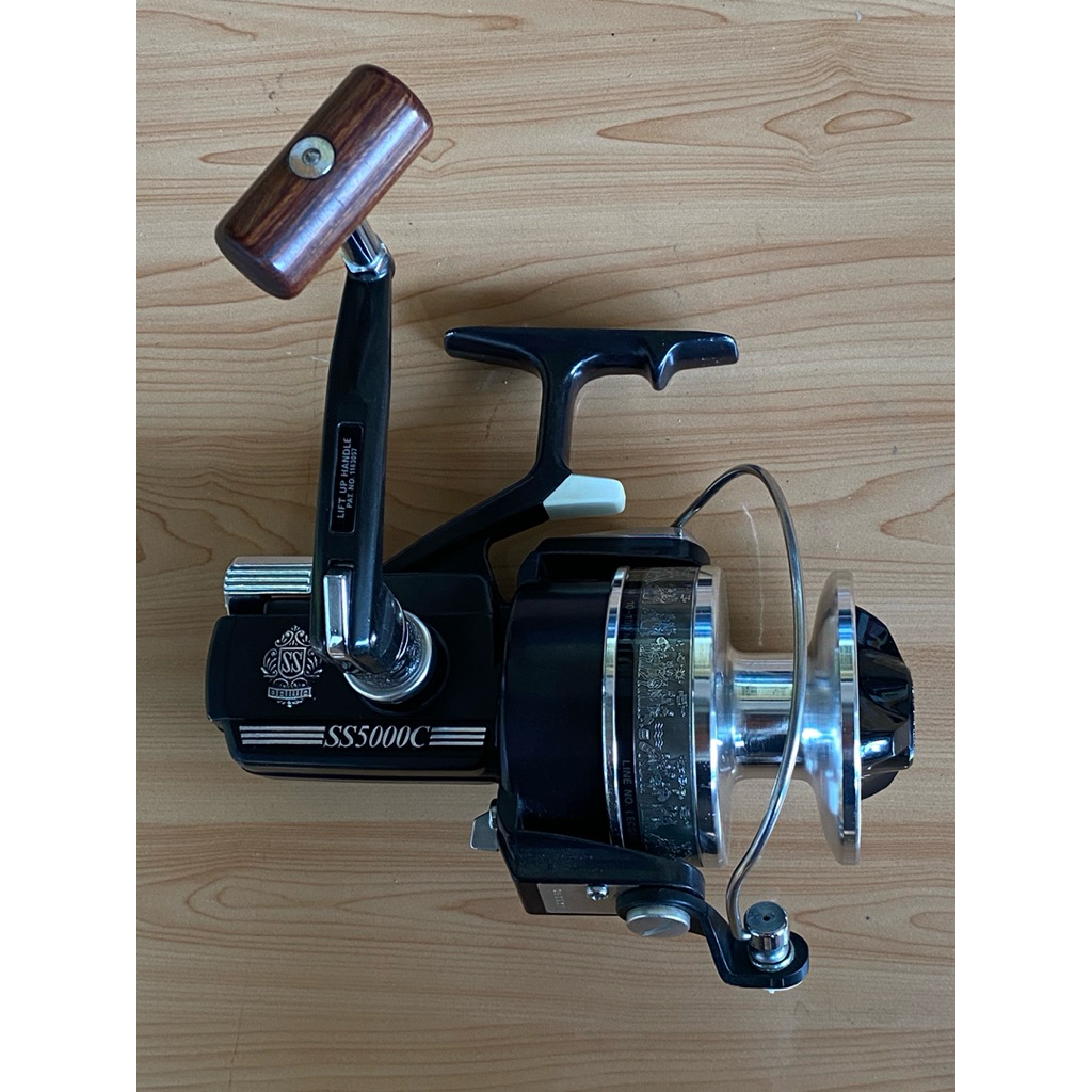 REEL SECOND BEKAS DAIWA VINTAGE SS5000C ORIGINAL JAPAN SPINNING REEL KOLEKSI LANGKA