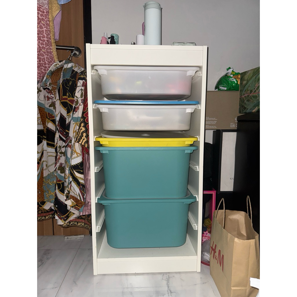rak mainan anak trofast ikea