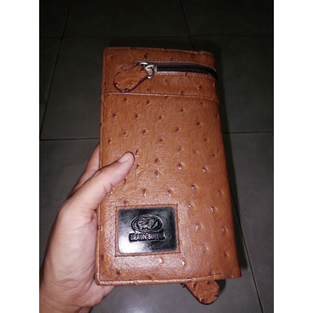 dompet panjang braun buffel kulbur