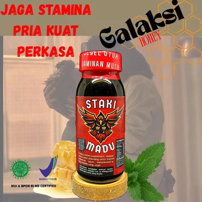 MADU STAKI (madu penunjang stamina pria Tahan lama)