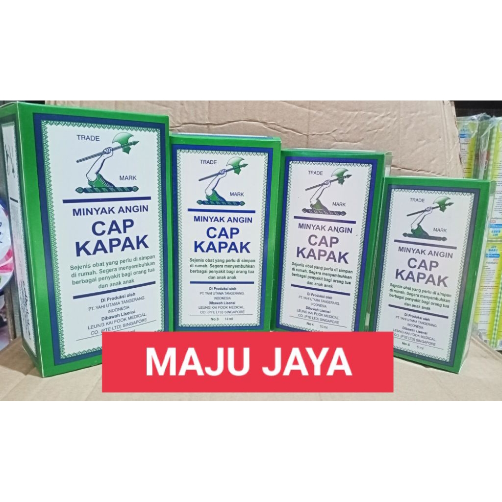 CAP KAPAK/MINYAK KAPAK/MINYAK ANGIN KAPAK 5 ML[MINYAK CAP KAPAK 10 ML[ MINYAK KAPAK 14ML /28ML/1BOKS