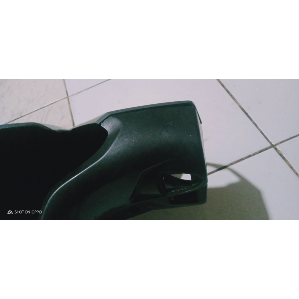 COVER BATOK DEPAN & BELAKANG ORIGINAL AHM HONDA VARIO 110 TECHNO KARBU CBS 2011 WARNA SILVER HITAM