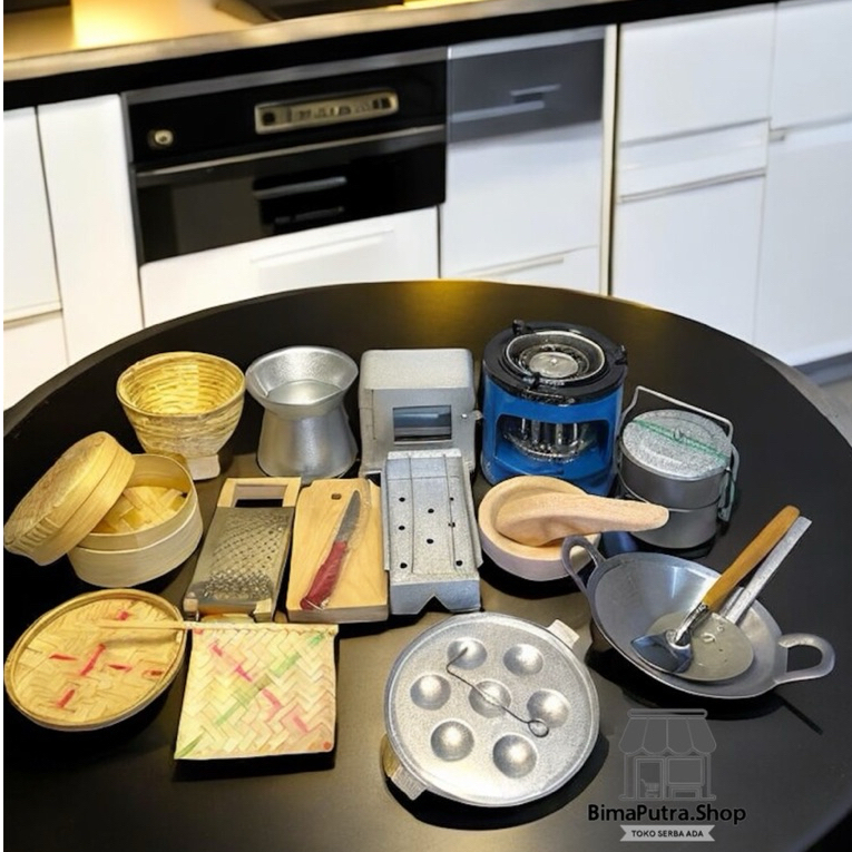 Mainan masak masakan anak kompor mini bisa masak beneran paket kumplit