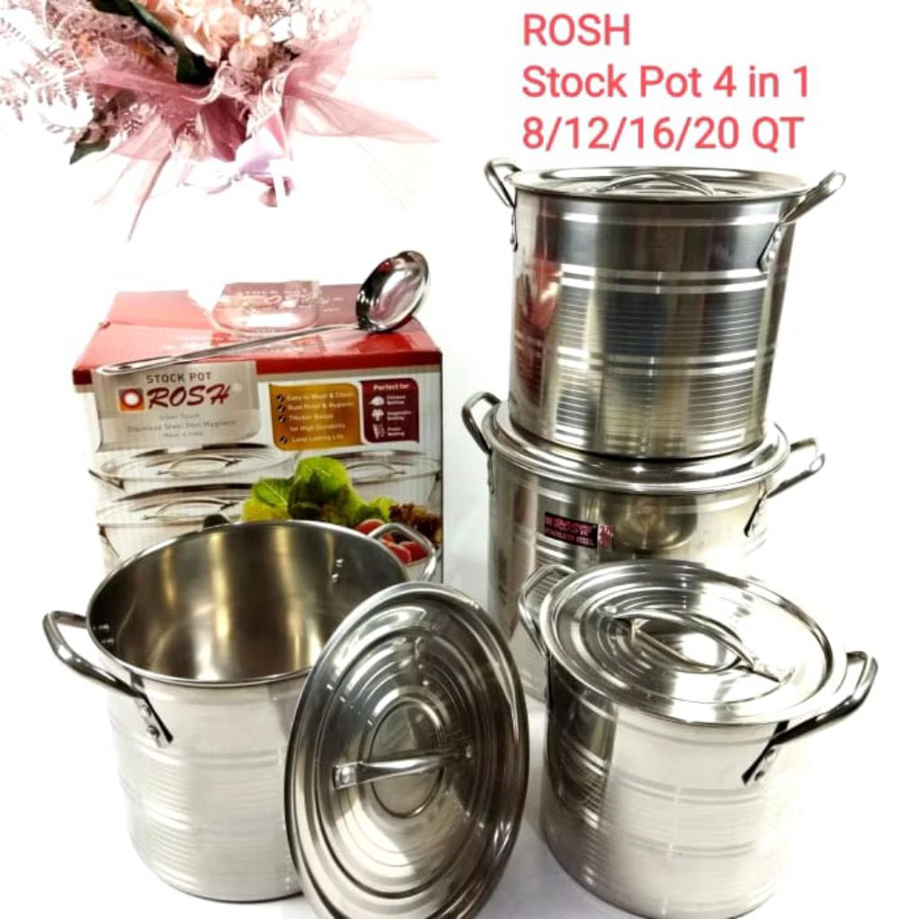 Panci Stainless Stell | Panci Sus 304 | Stockpot