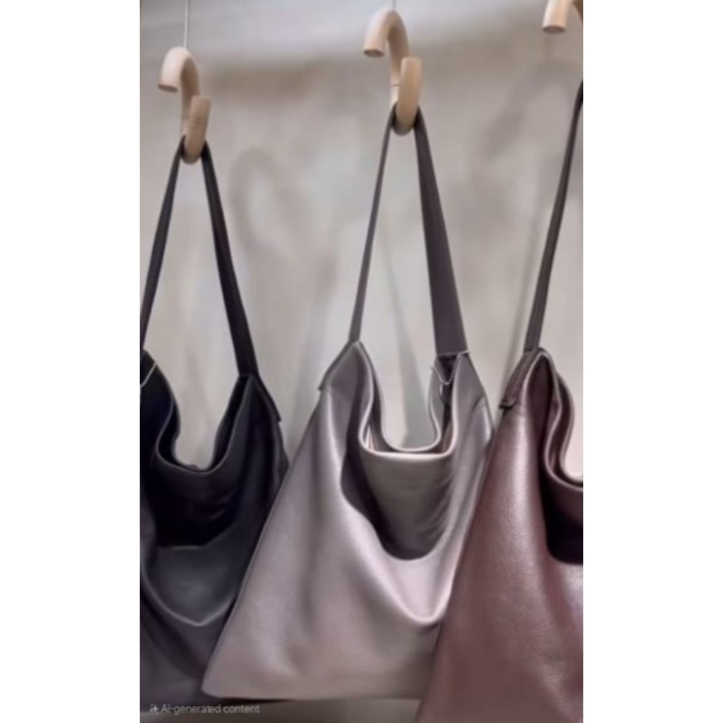 Tas Hobo Kulit || Hobo Bag