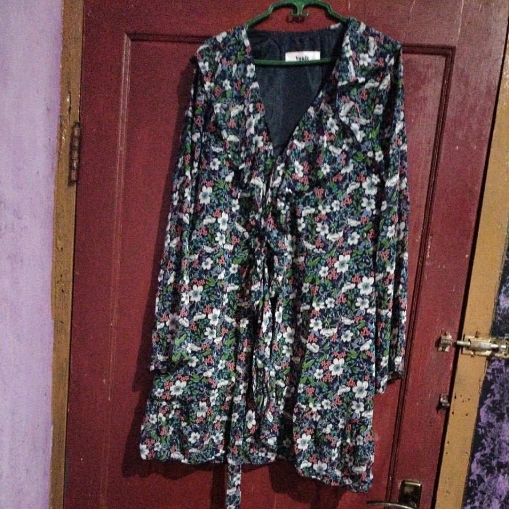 MIDI dress/tunik/atasan/semi outer vintage preloved barang bal