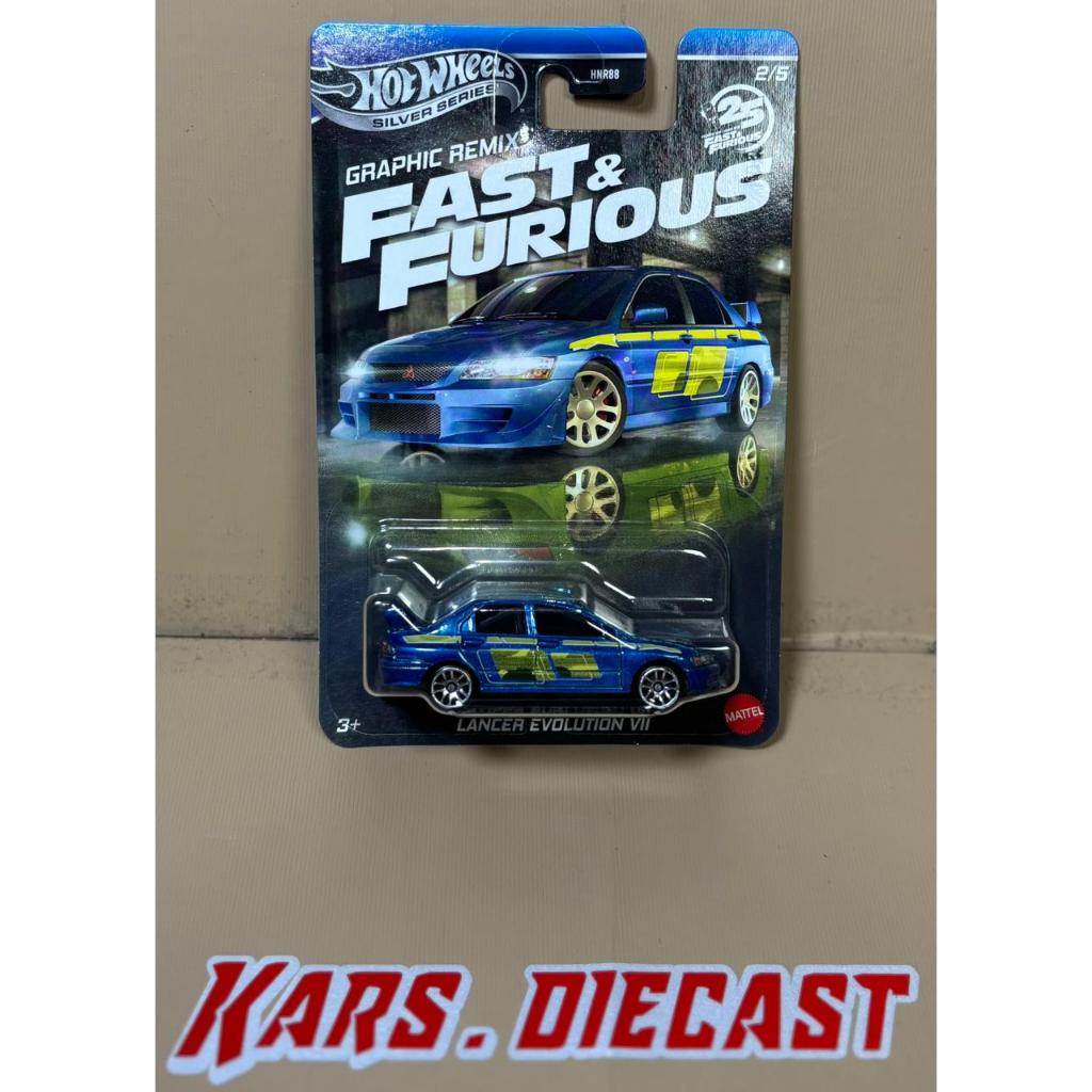 HOT WHEELS LANCER EVOLUTION VII FAST FURIOUS