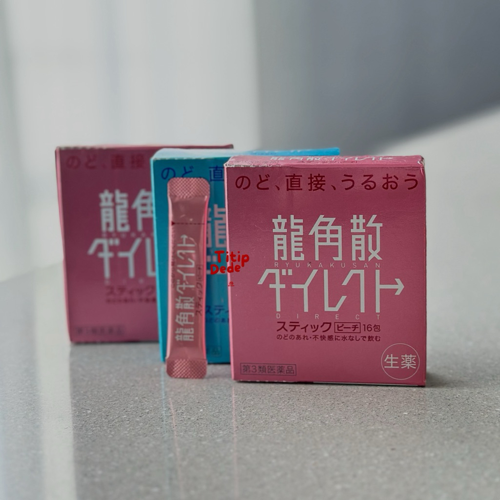 Ryukakusan (Peach) - Obat sakit tenggorokan Jepang