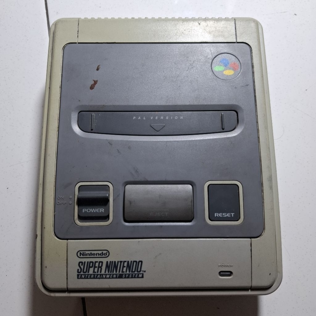 Console Super Nintendo NES PAL Control Deck Classic Original