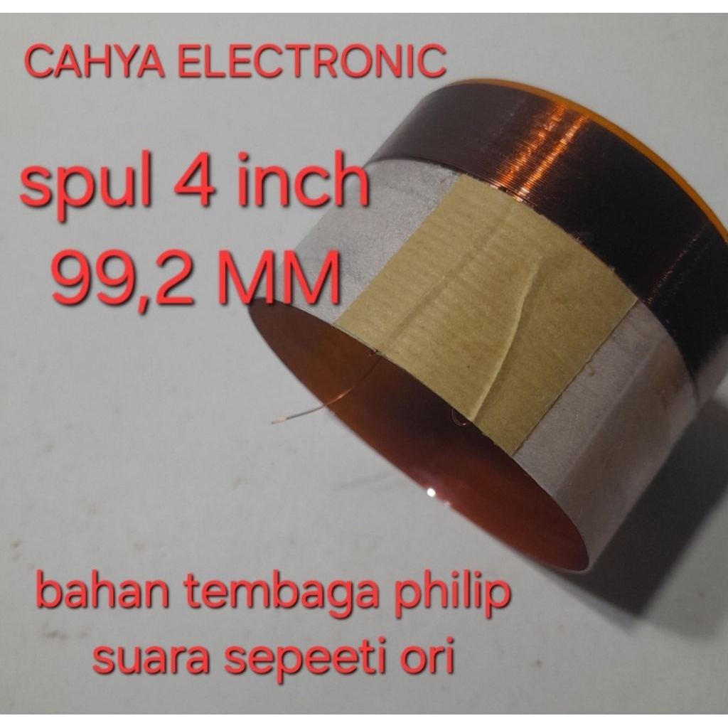 spul speaker 4 inch 99,2 mm