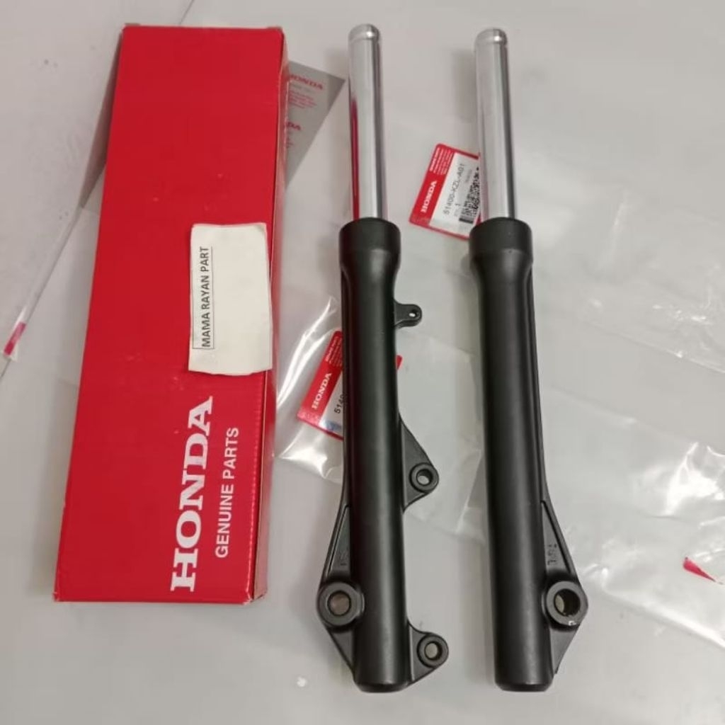 shock depan komplit beat fi scoopy fi vario 110-125 kzl sepasang original