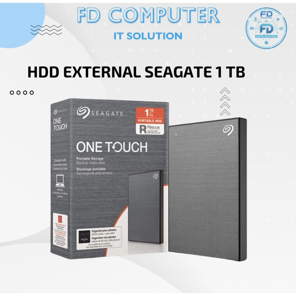 Harddisk External Seagate Onetouch 1Tb