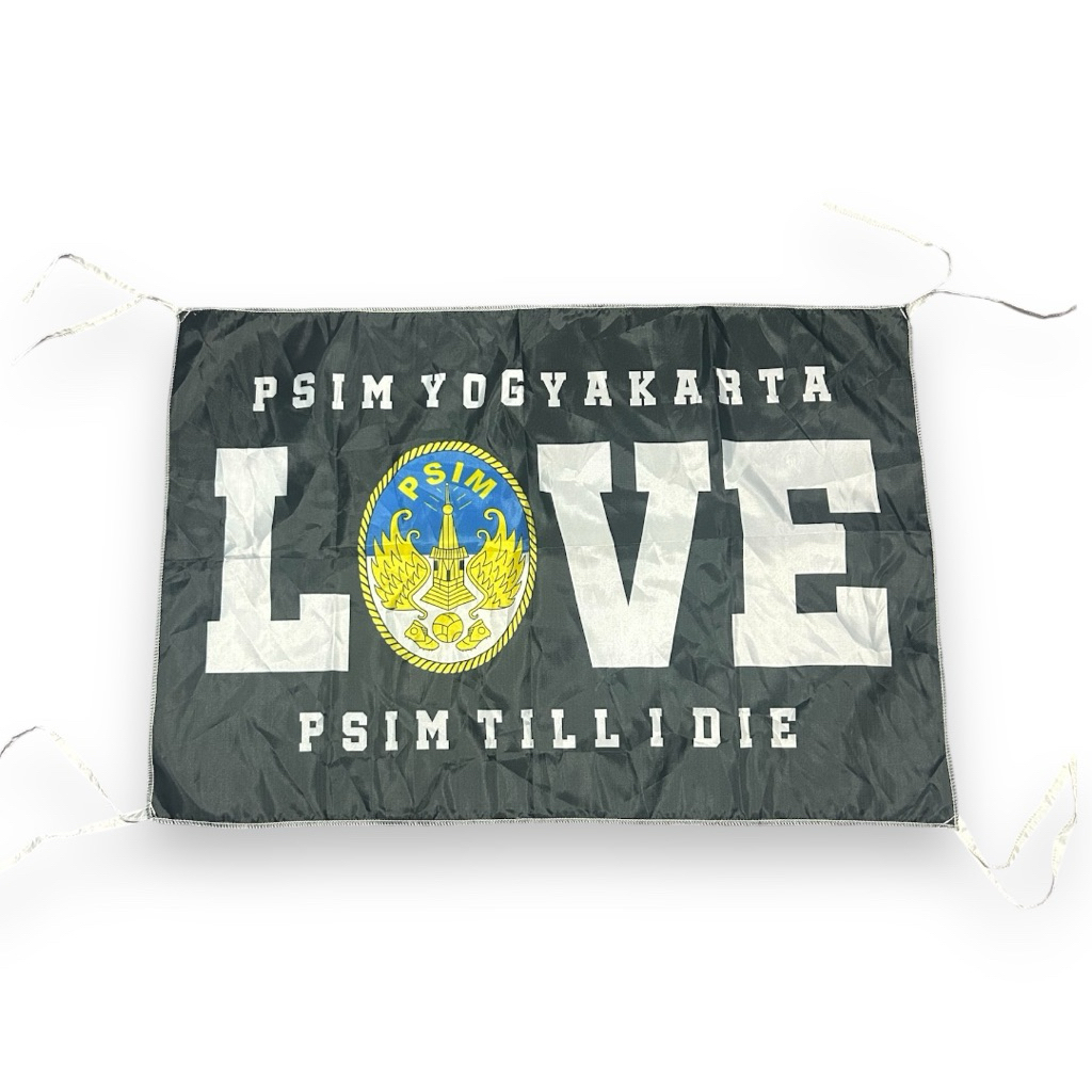Bendera Flag PSIM LOVE Black
