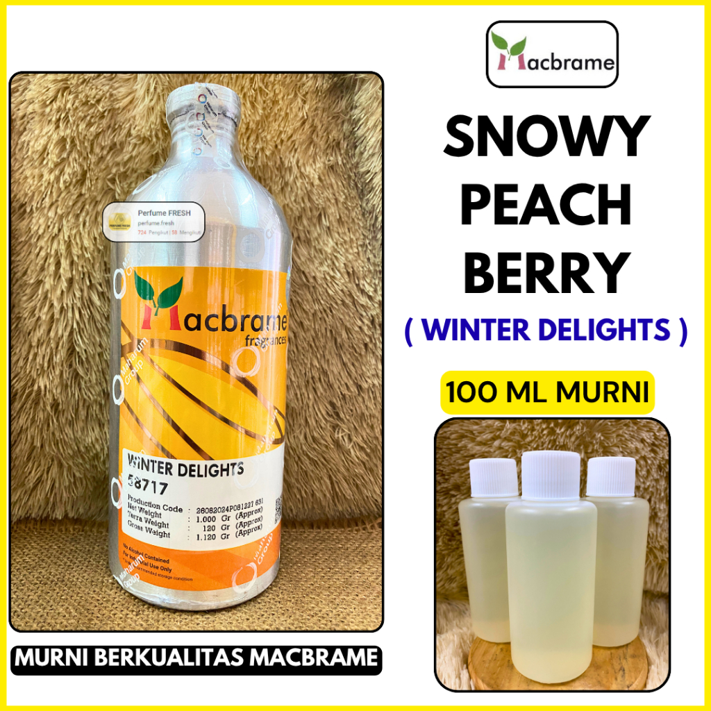 Bibit Parfum WINTER DELIGHT Murni 100 ML Repack MACBRAME