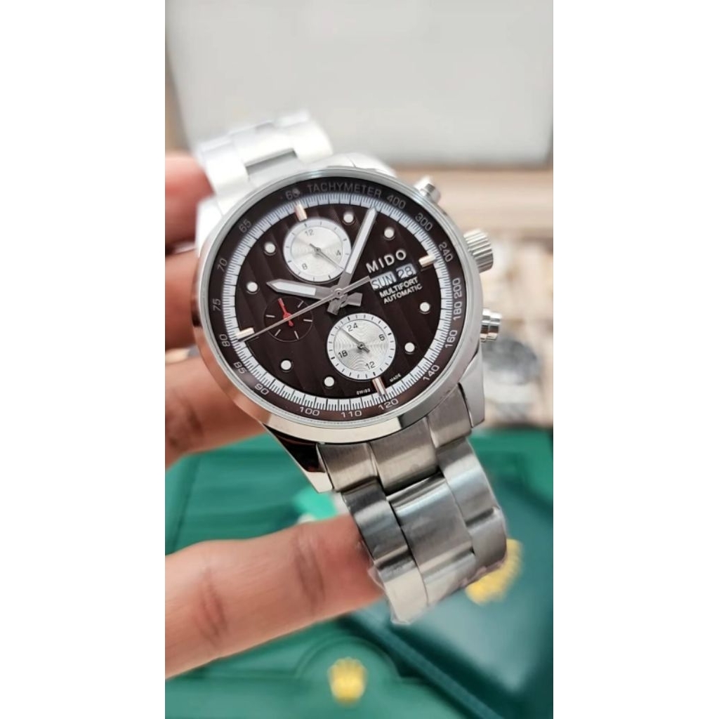 BARU JAM TANGAN MIDO MULTIFORT / MD MULTI FORT FOLD AUTOMATIC