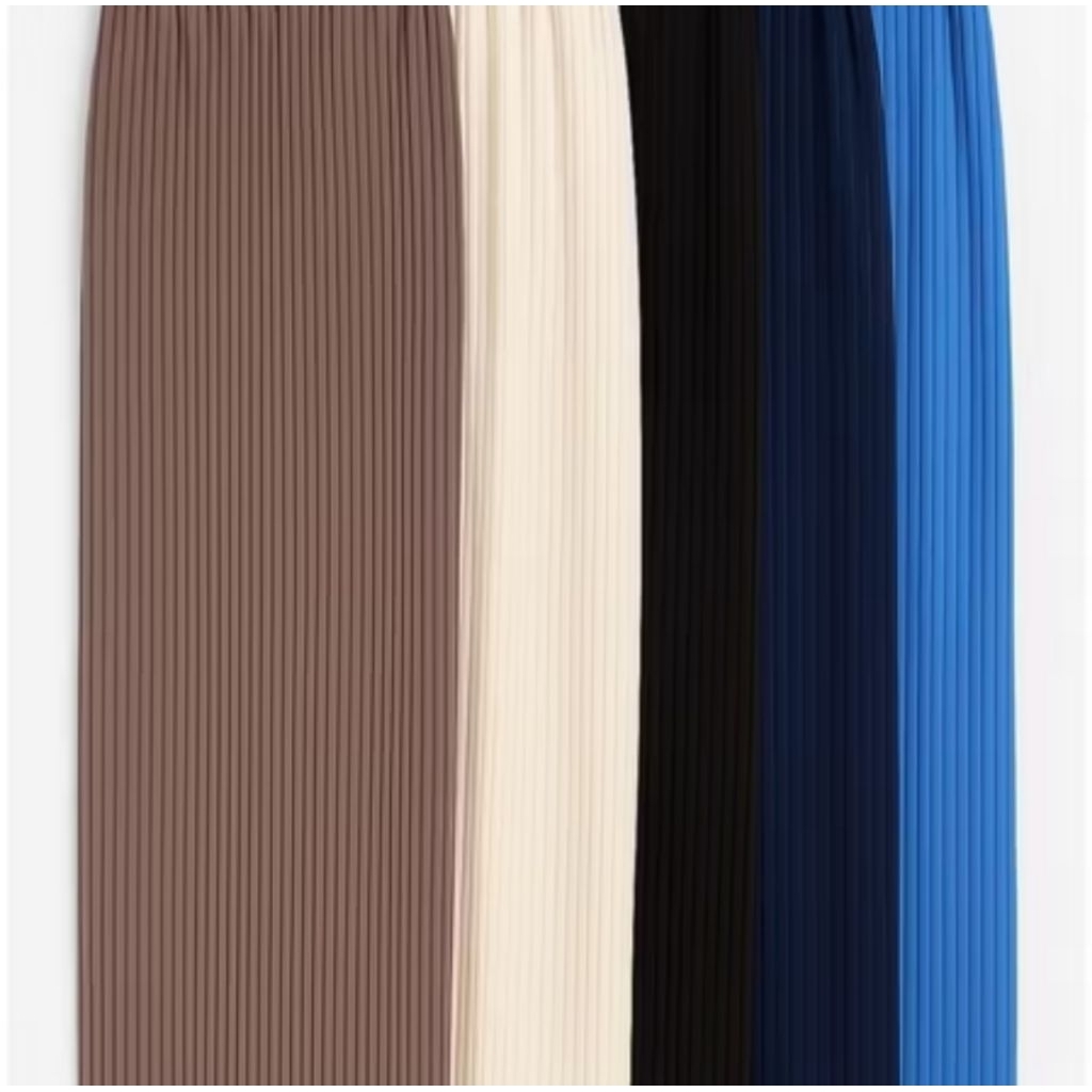 ROK SPAN KNIT LINE PANJANG JUMBO XXL MUAT BB 100 KG