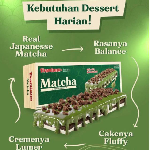 tiramisusu Chocomory matcha