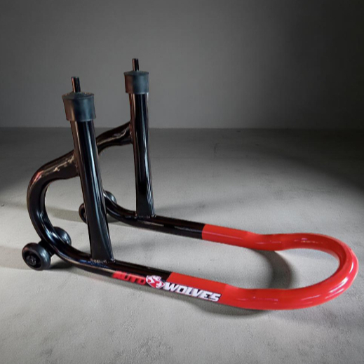 Penyangga Depan Universal untuk Motor Sport dan Bebek - Paddock Depan Besi Tebal