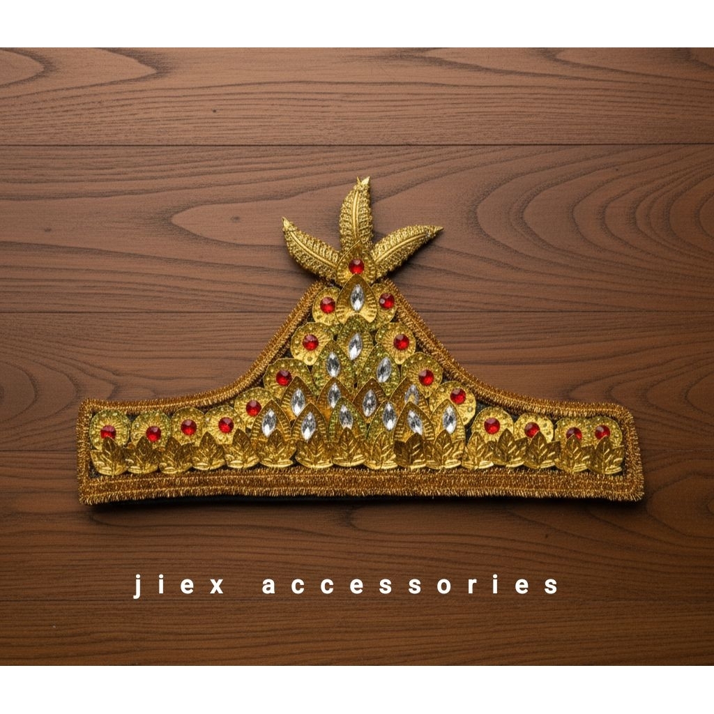 Mahkota Pangeran Raja Mataram Kuno / Mahkota Tari Adat Jawa / Mahkota Karnaval