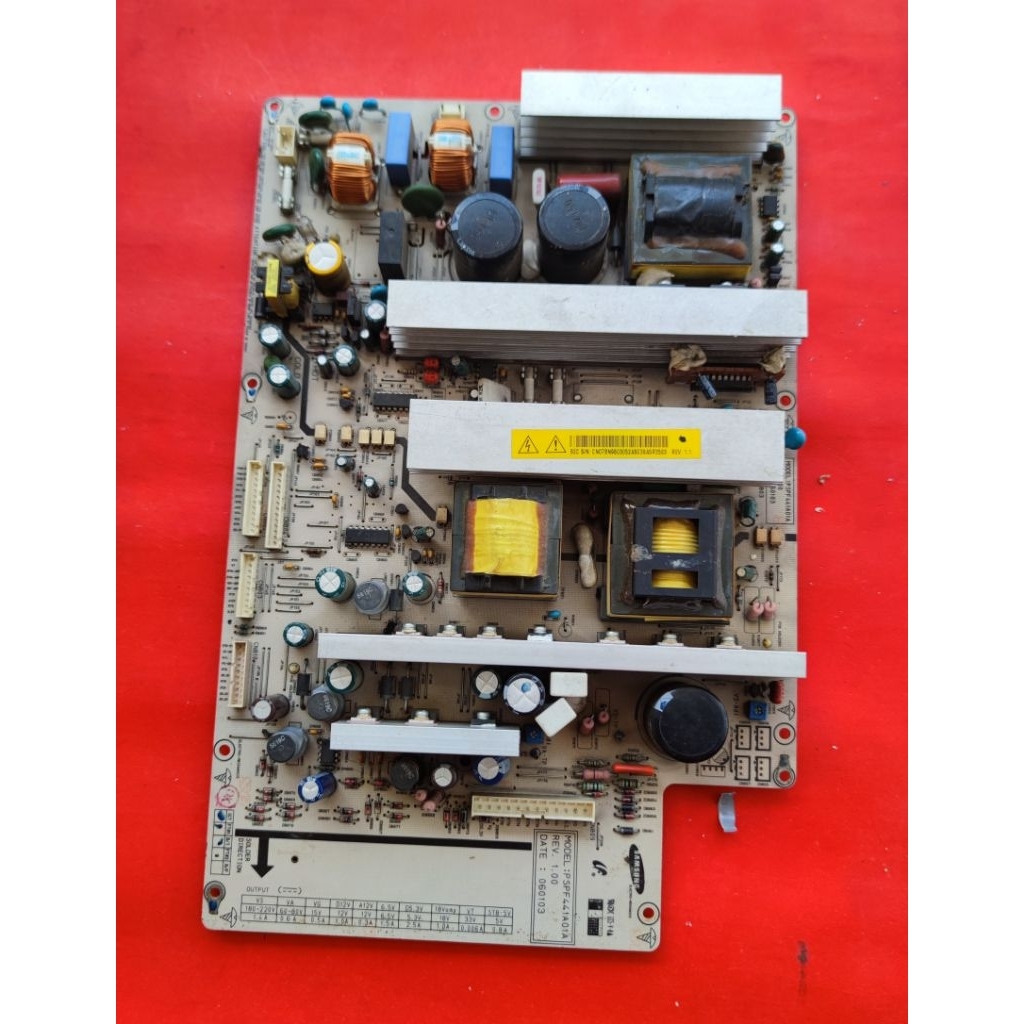 POWER SUPLAY ACE MATIC REGULATOR PSU TV SAMSUNG PLASMA PS-42Q7H PS-42Q7HX/X56 AD43P7 NORMAL