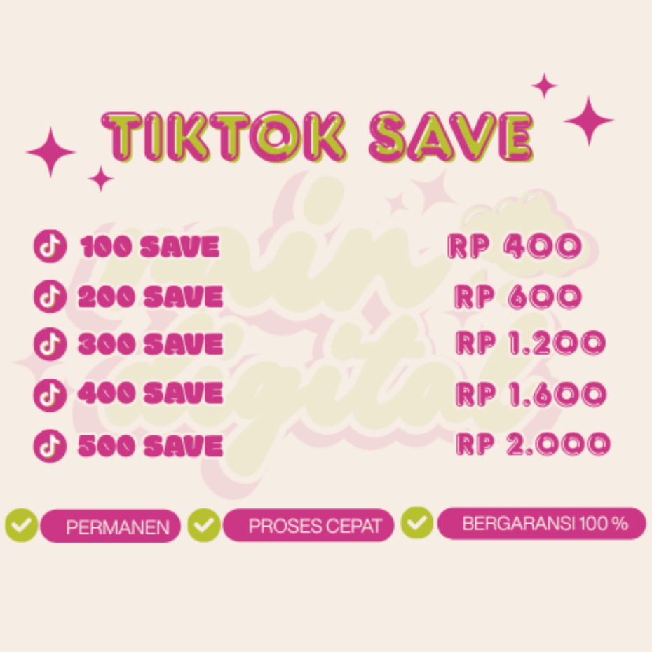 SAVE TIKTOK TIKTOK SAVE INSTANT FYP FAST PERMANENT GLOBAL