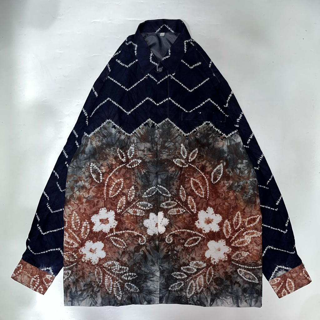 Baju Kemeja Pria Motif Sasirangan