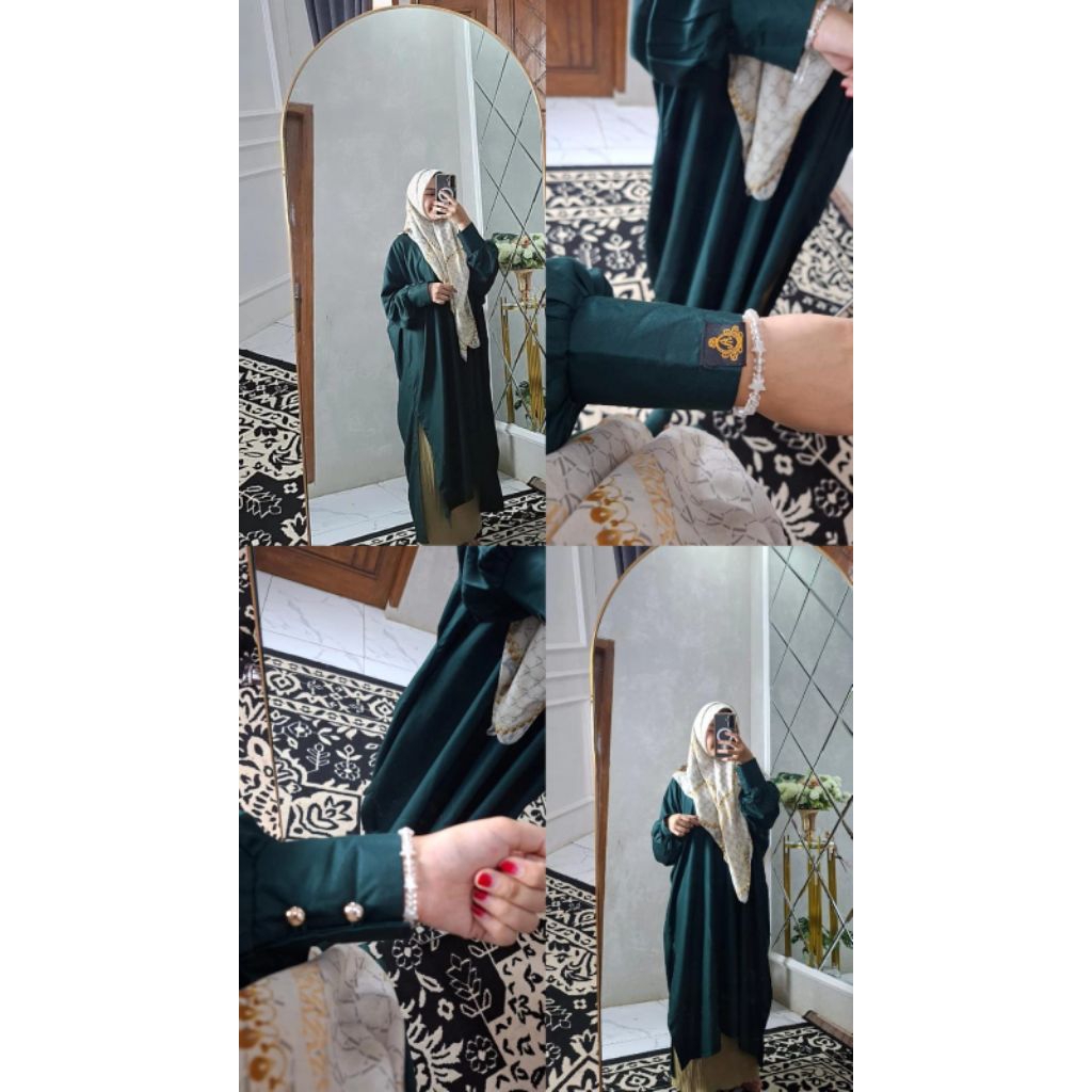 Tunik Kaftan Gamis Elegan Modern Mewah kode 5