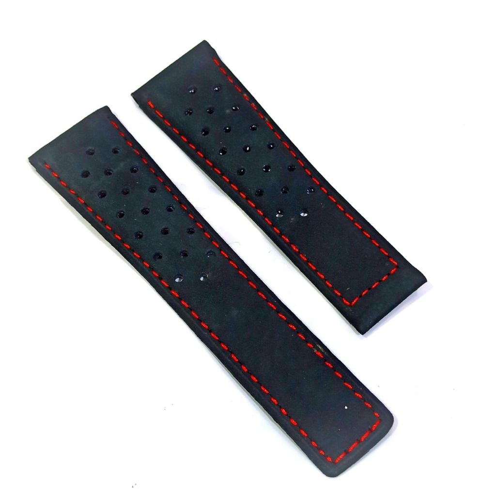 strap kulit/tali kulit untuk jam tangan Tag Heuer size 24mm