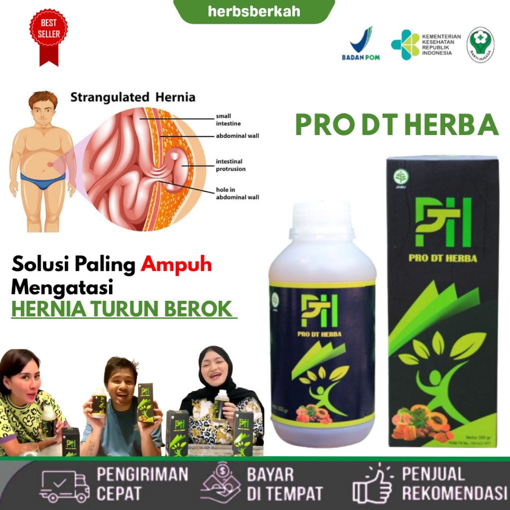 Obat Hernia - Turun Berok - Hernia Pria Dewasa - Hernia Anak - Hernia Tanpa Operasi - Hernia Untuk B