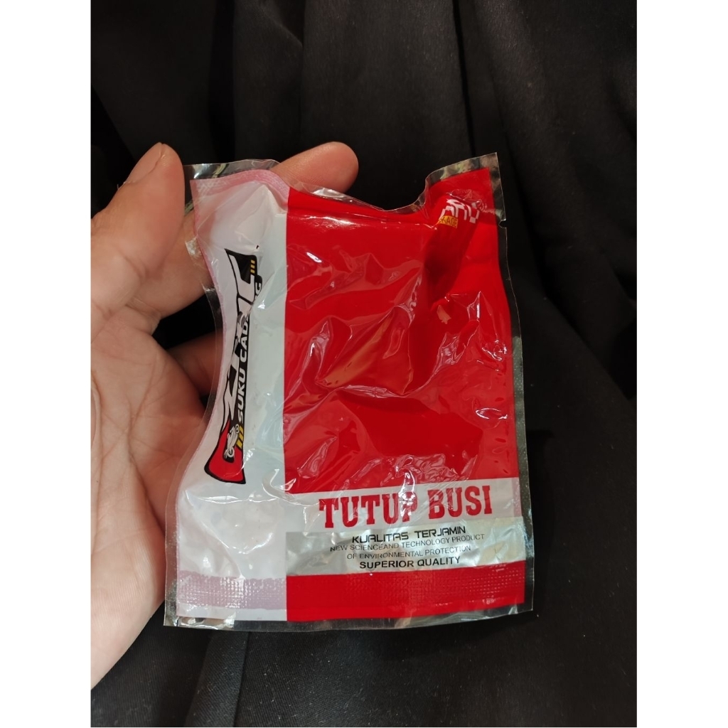 TUTUP BUSI MOTOR SUPRA X/GRAND PER 6 PCS