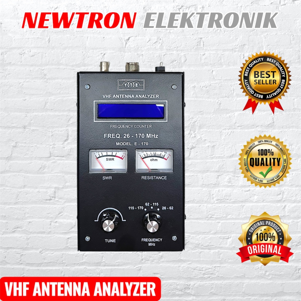 Analyzer VHF 26-170Mhz YTE Antena ANALYZER SWR Analiser ANALYSER ANALIZER VHF