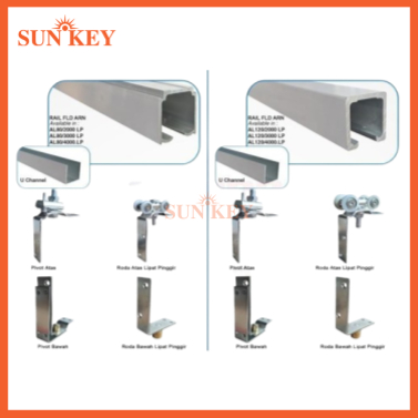 REL PINTU LIPAT - FOLDING ARRONE SET ACCESORIES