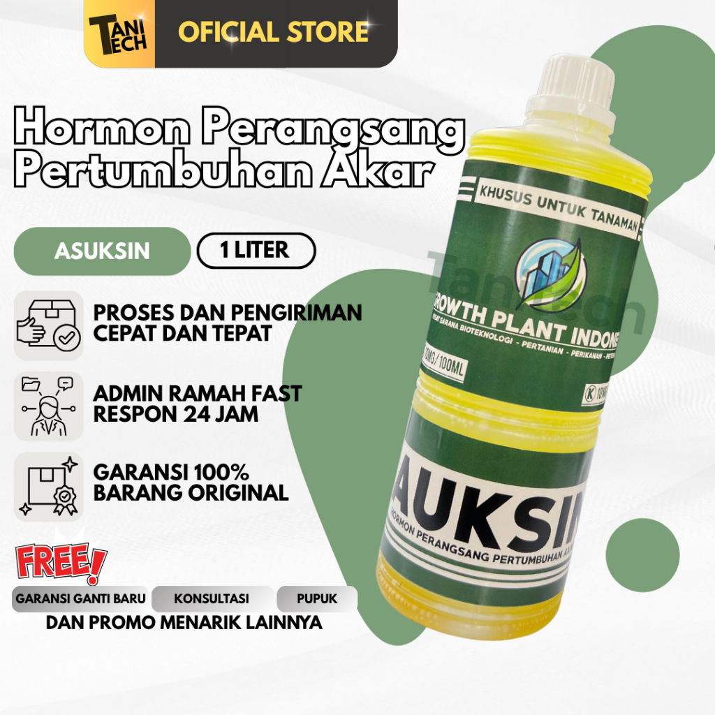 Hormon AUKSIN 1L Perangsang Akar & Tunas Tanaman Berkualitas Tinggi