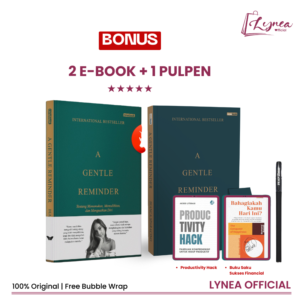 [PAKET BUKU] Buku A Gentle Reminder Hc & Buku A gentle Reminder Sc