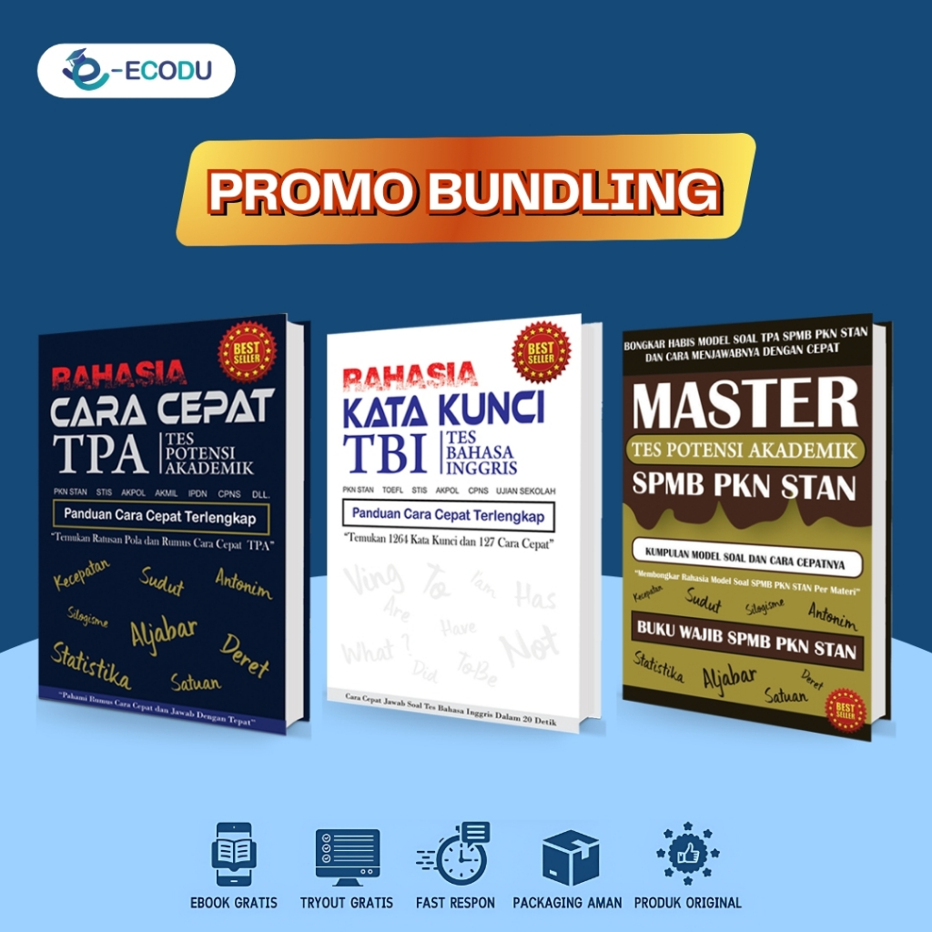 ECODU PAKET BUKU TPA TBI STAN  TUBEL